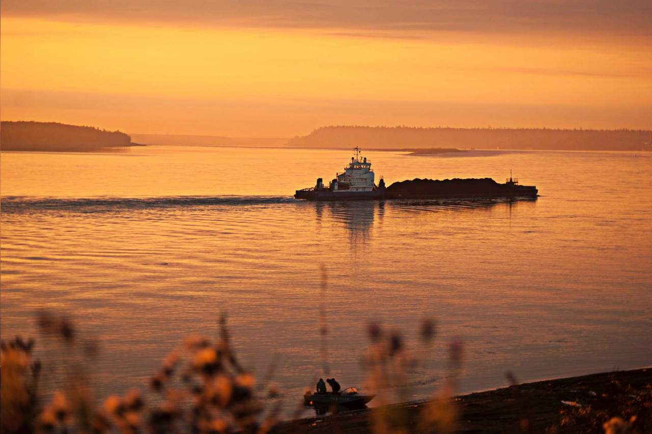 transport rzeczny stali