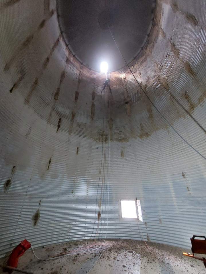 czyszczenie silosów