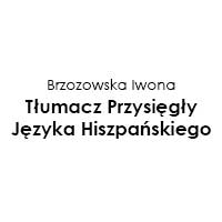 Brzozowska Iwona Tłumacz Przysięgły Języka Hiszpańskiego - Tłumacze przysięgli