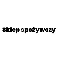 Sklep spożywczy i piekarnia - logo