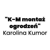 "K-M montaż ogrodzeń" Karolina Kumor - logo