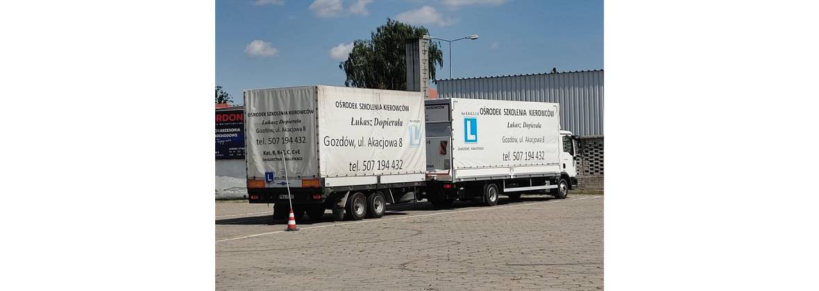Łukasz Dopierała Ośrodek Szkolenia Kierowców, Gozdów