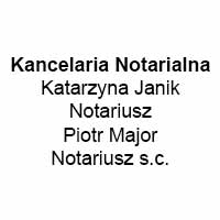 Kancelaria Notarialna Katarzyna Janik Notariusz Piotr Major Notariusz s.c. - Notariusze