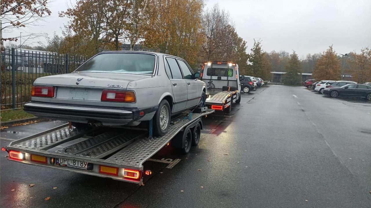 transport samochodów