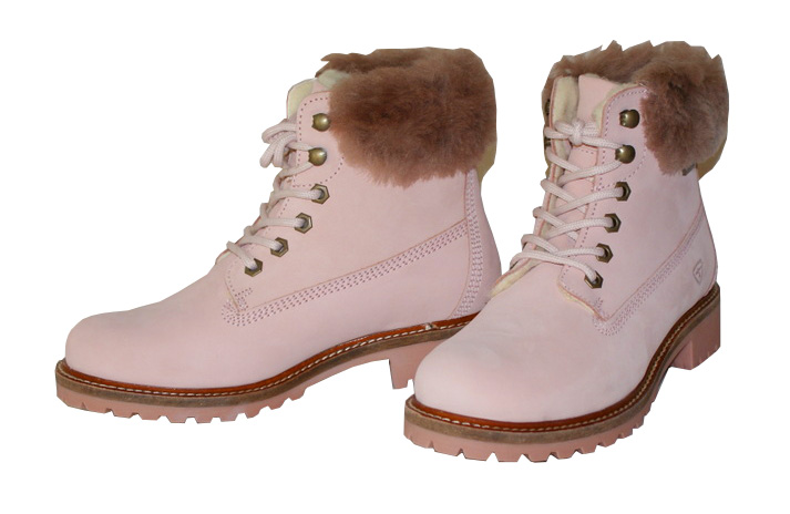 Botki damskie Tamaris trapery kolor  rozowy