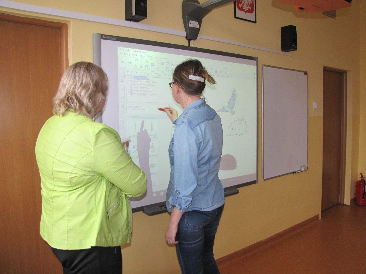 szkolenia z użyciem tablicy interaktywnej