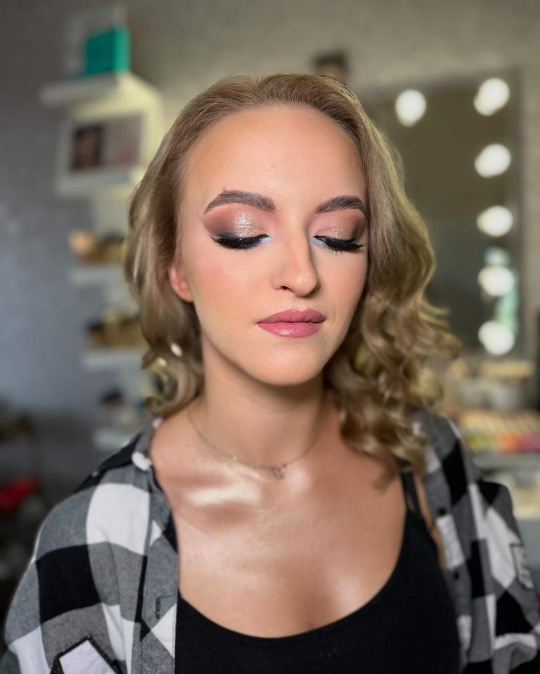 makijaż panny młodej