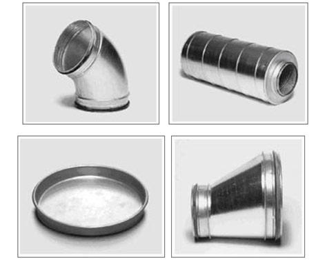 kształtki do rur spiro