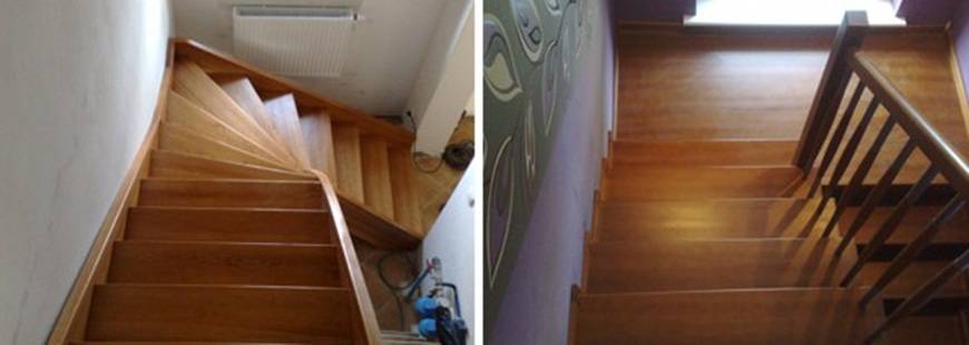 Meble na zamówienie, Schody drewniane, Stolarze Rob.Drew