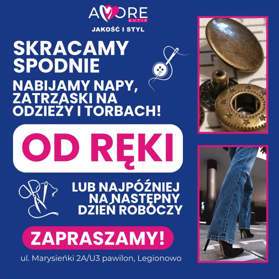 skracanie spodni