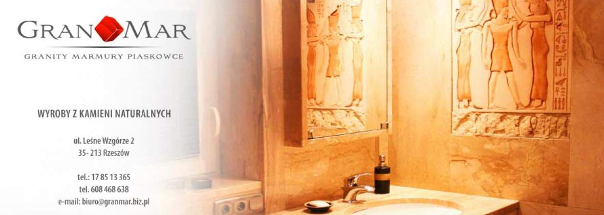 Granmar Firma kamieniarska Blaty kuchenne, schody granitowe