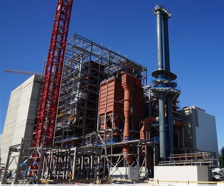 konstrukcja stalowa obiektu 'WSC' i 'CSP'