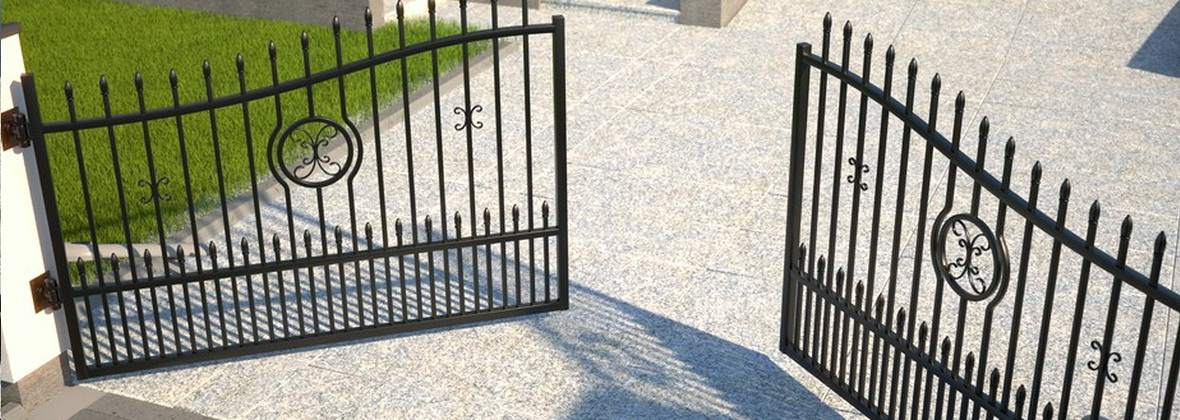 Mechamet Paweł Ptaszyński , Ogrodzenia, balustrady, bramy