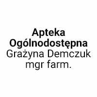 Apteka Ogólnodostępna mgr farm. Grażyna Demczuk - Apteki