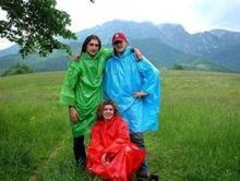 płaszcze i peleryny przeciwdeszczowe z folii PE