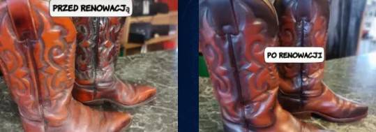 renowacja butów