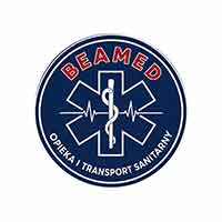 Prywatny transport sanitarny Kraków Beamed - logo