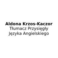 Aldona Krzos-Żurowska Tłumacz przysięgły języka angielskiego - Tłumacze przysięgli