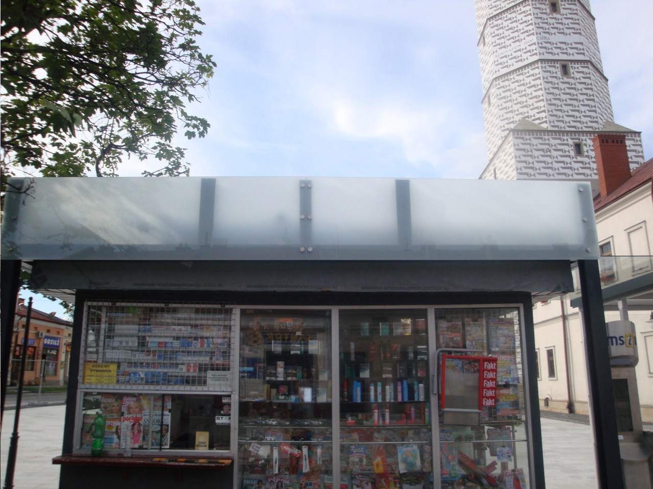 maskownica ze szkła