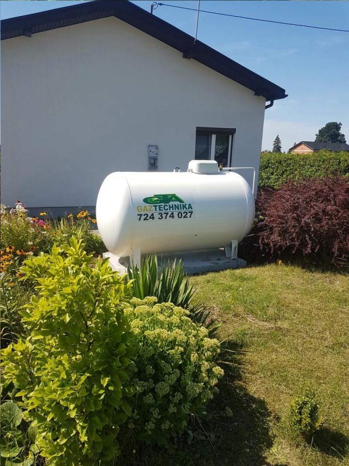 bezpieczny zbiornik gazowy