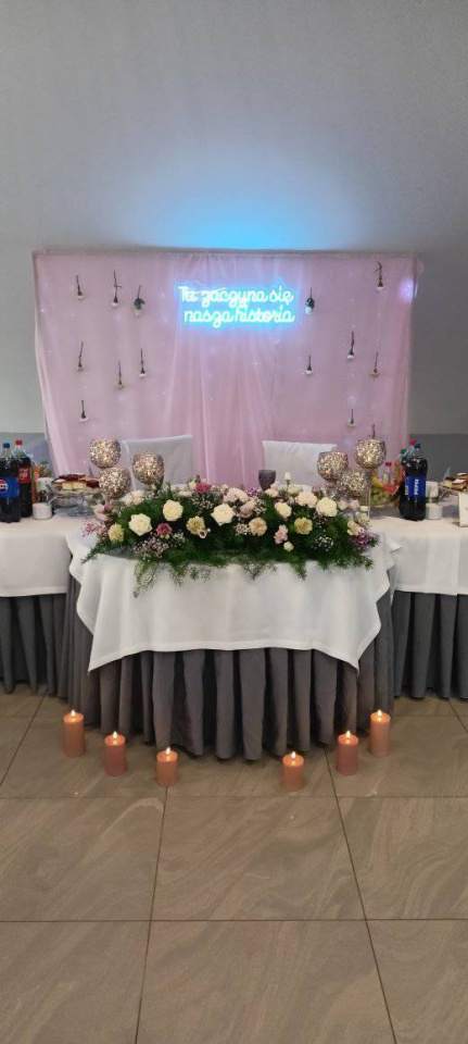 dekoracje sal weselnych