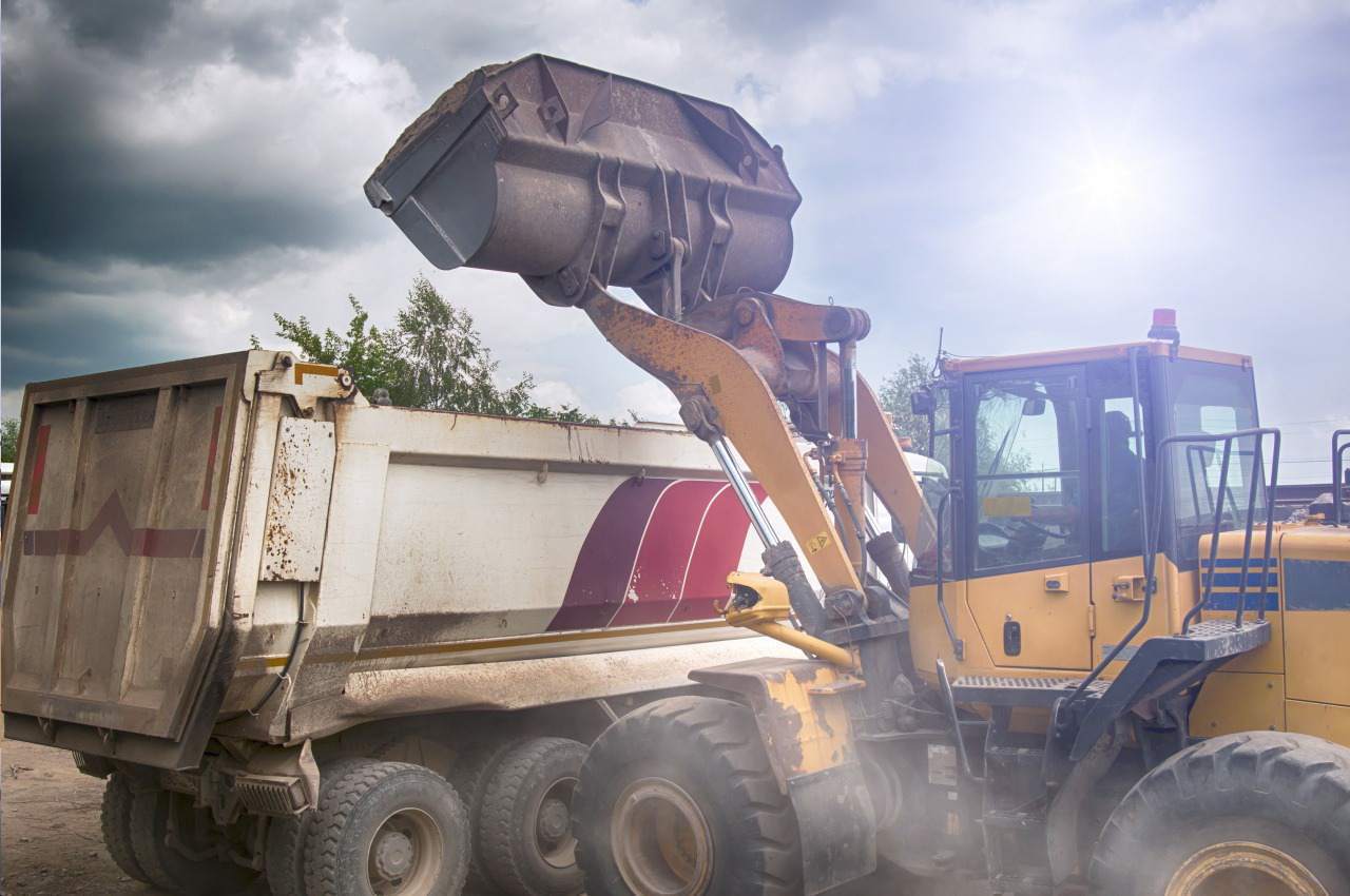 transport materiałów budowlanych