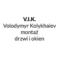 V.I.K. Volodymyr Kolykhaiev montaż drzwi i okien - logo