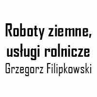 Grzegorz Filipkowski Roboty ziemne, Usługi mulczerem - logo