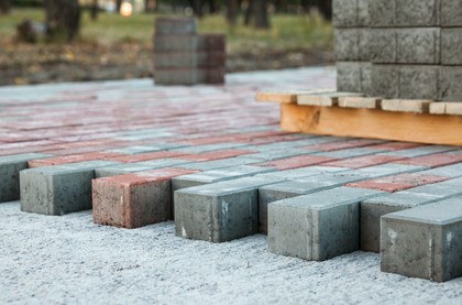 układanie kostki brukowej