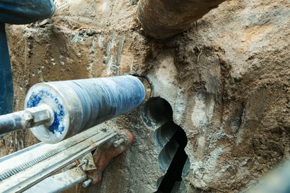 Wiercenie otworów techniką diamentową