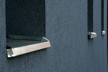 Parapety z aluminium