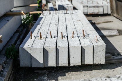 Płyty betonowe zbrojone