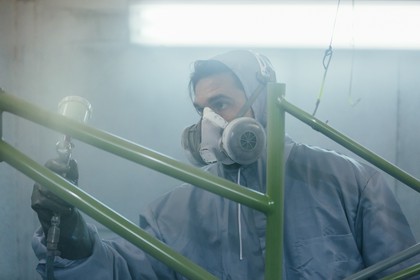 rama rowerowa malowanie