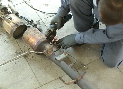 czyszczenie DPF w samochodach ciężarowych