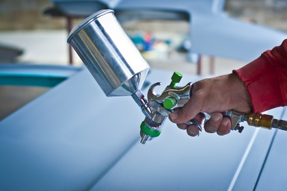 Malowanie elementów aluminiowych