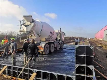 transport betonu towarowego