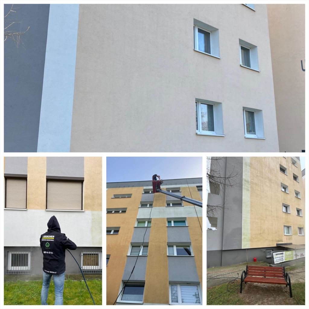 czyszczenie elewacji