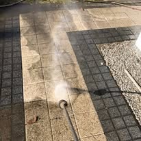 czyszczenie kostki brukowej