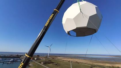 montaż kopuł osłaniających