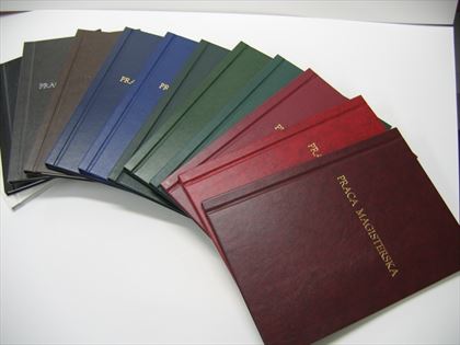 oprawa prac dyplomowych