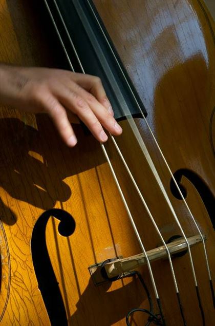 nauka gry na kontrabasie