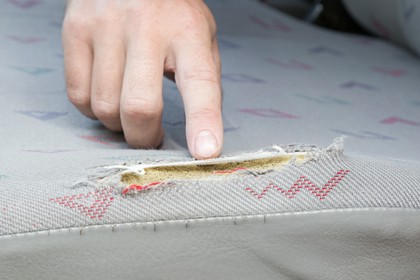 wymiana tapicerki samochodowej