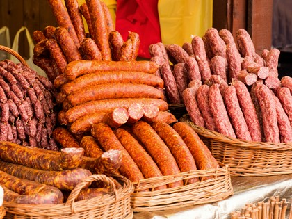 tradycyjne kiełbasy